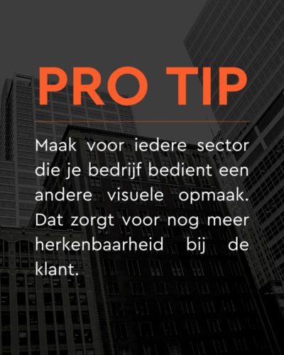 Pro tip Proposal winnende offertes mobile